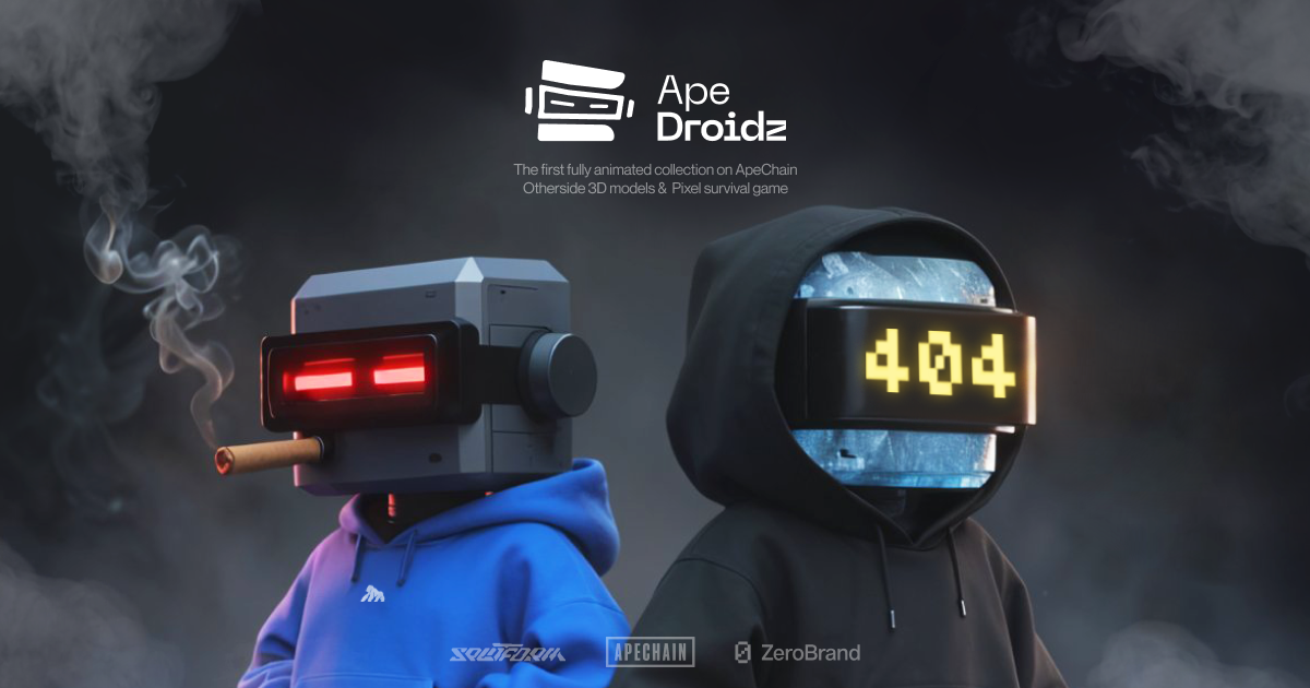 ApeDroidz | Animated NFT Collection on ApeChain